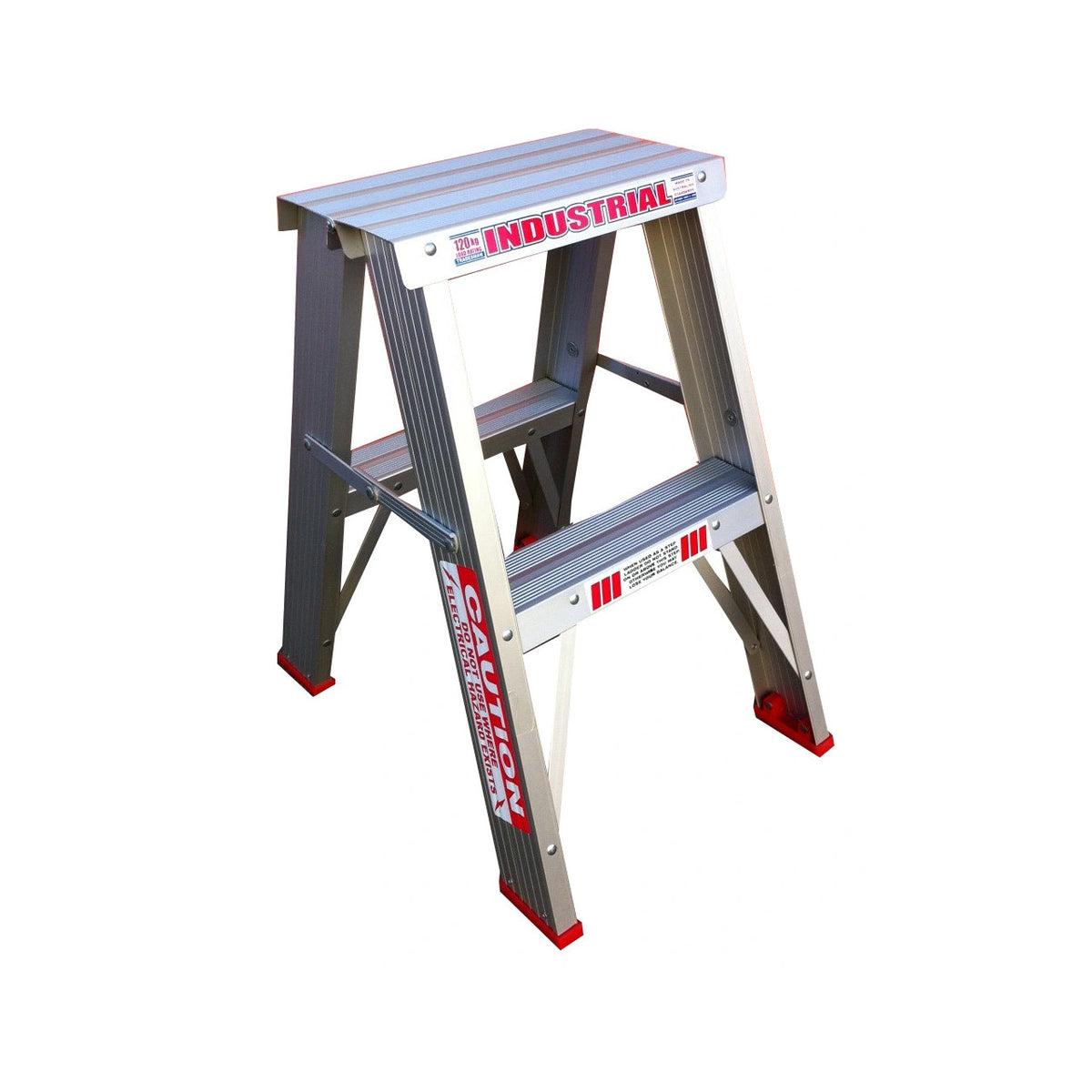 0.6m Aluminium Step Ladder | Industrial Maintenance | Indalex