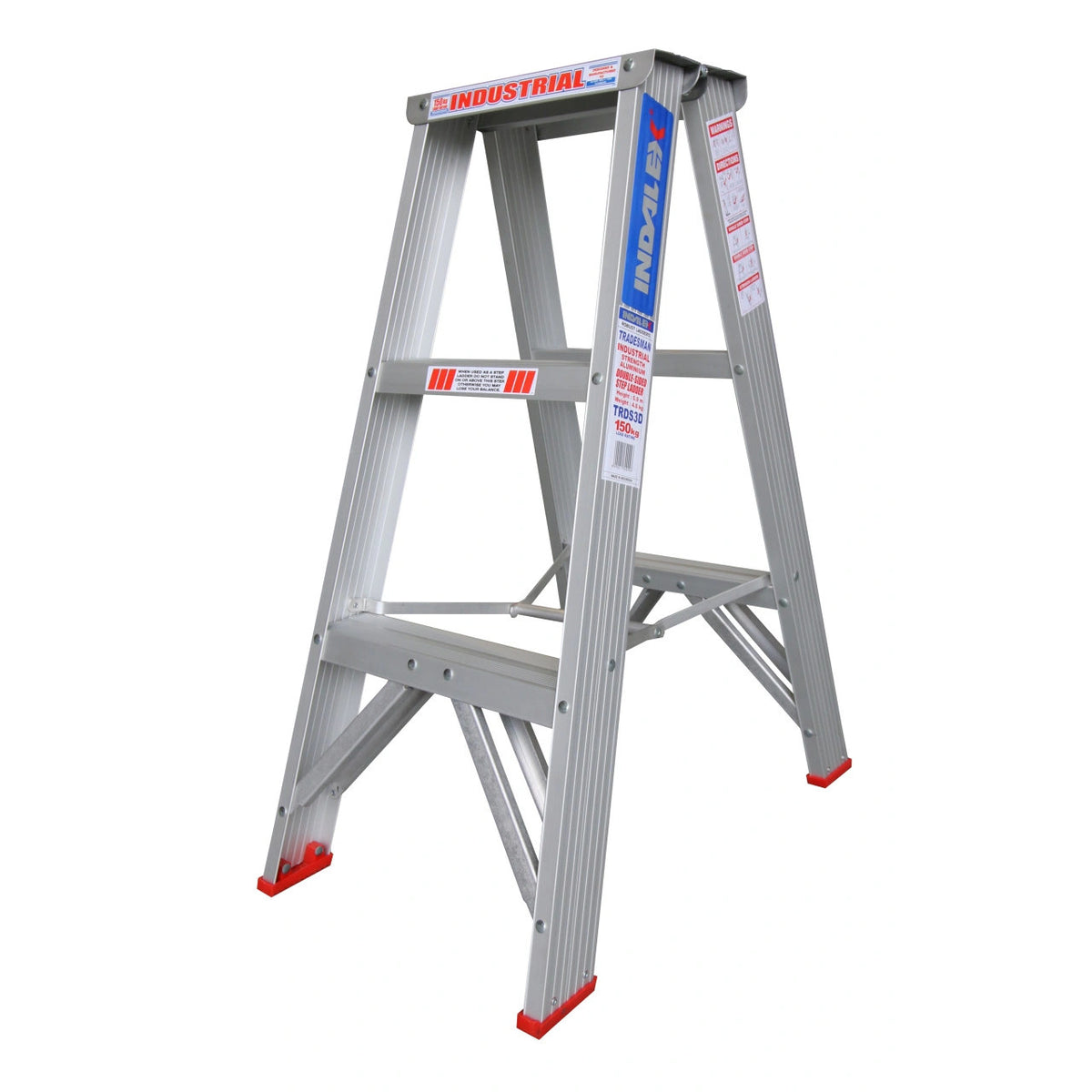 0.9m Aluminium Step Ladder | Industrial Workspaces | Indalex