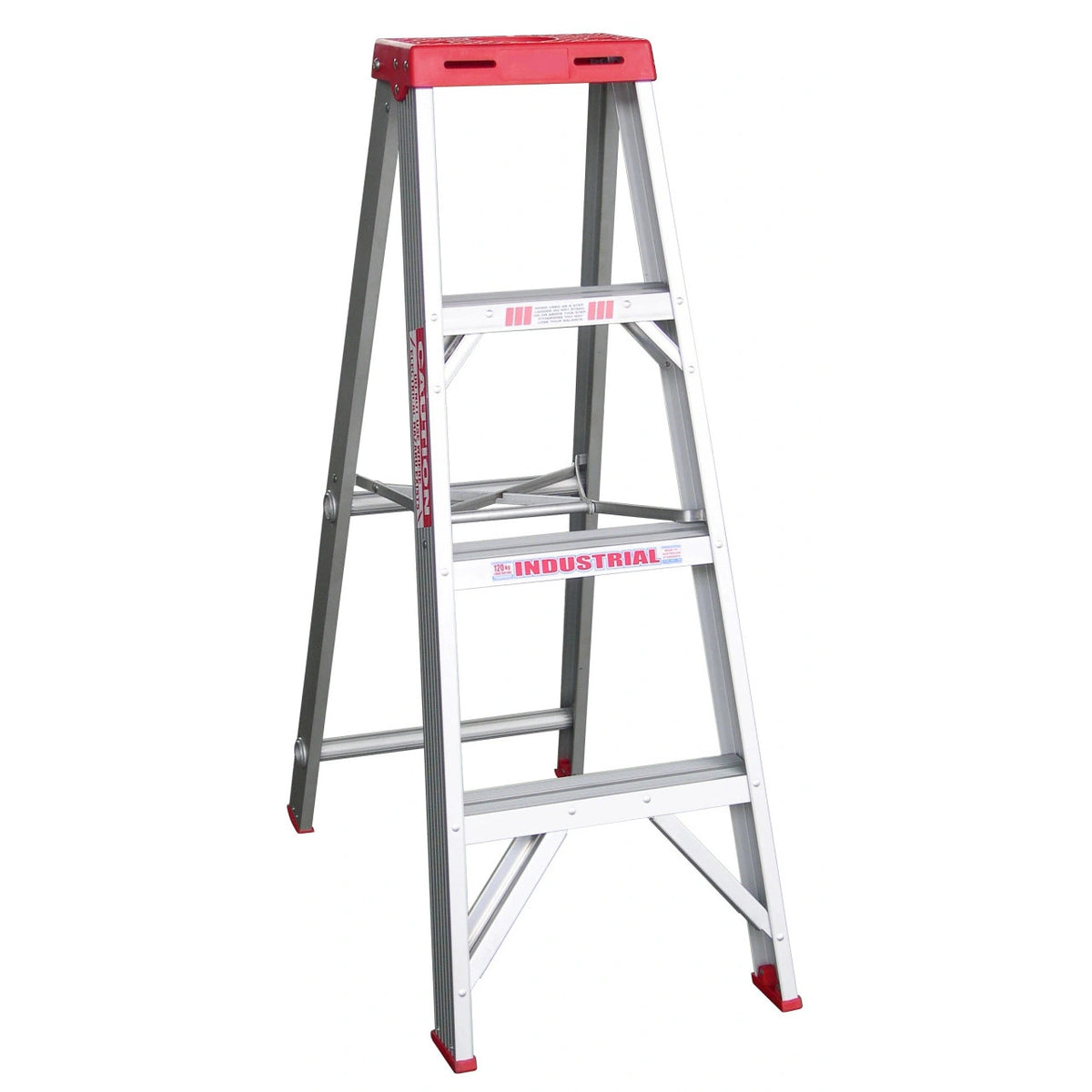 1.2m Aluminium Step Ladder | Industrial Trade Use | Indalex