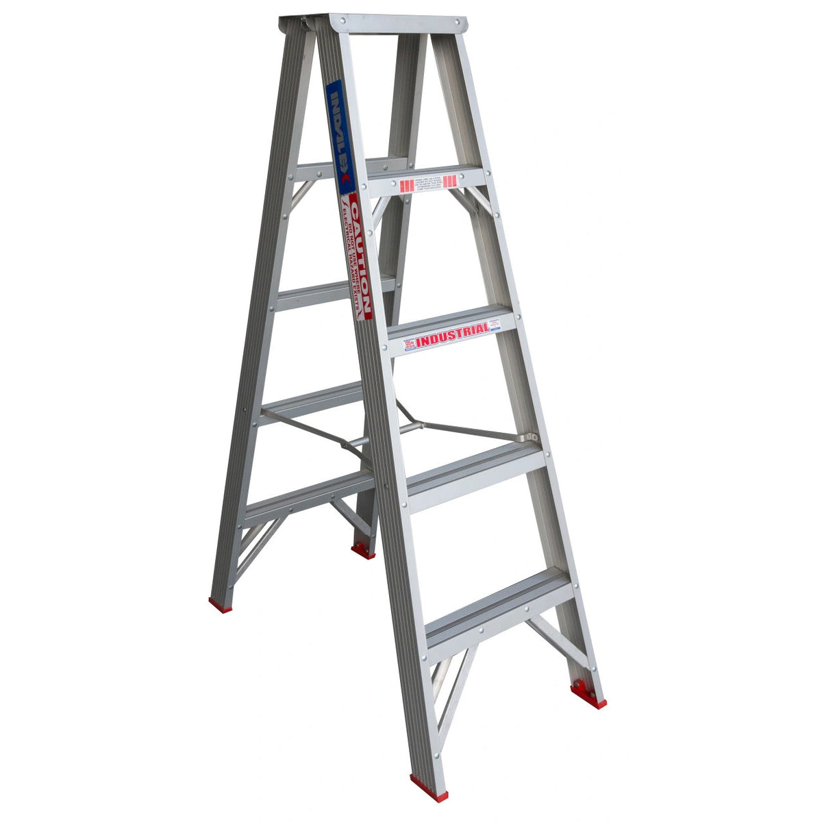 1.5m Aluminium Double Sided Ladder | Trade Sites | Indalex