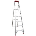 2.4m Aluminium Step Ladder | Industrial Trade Use | Indalex