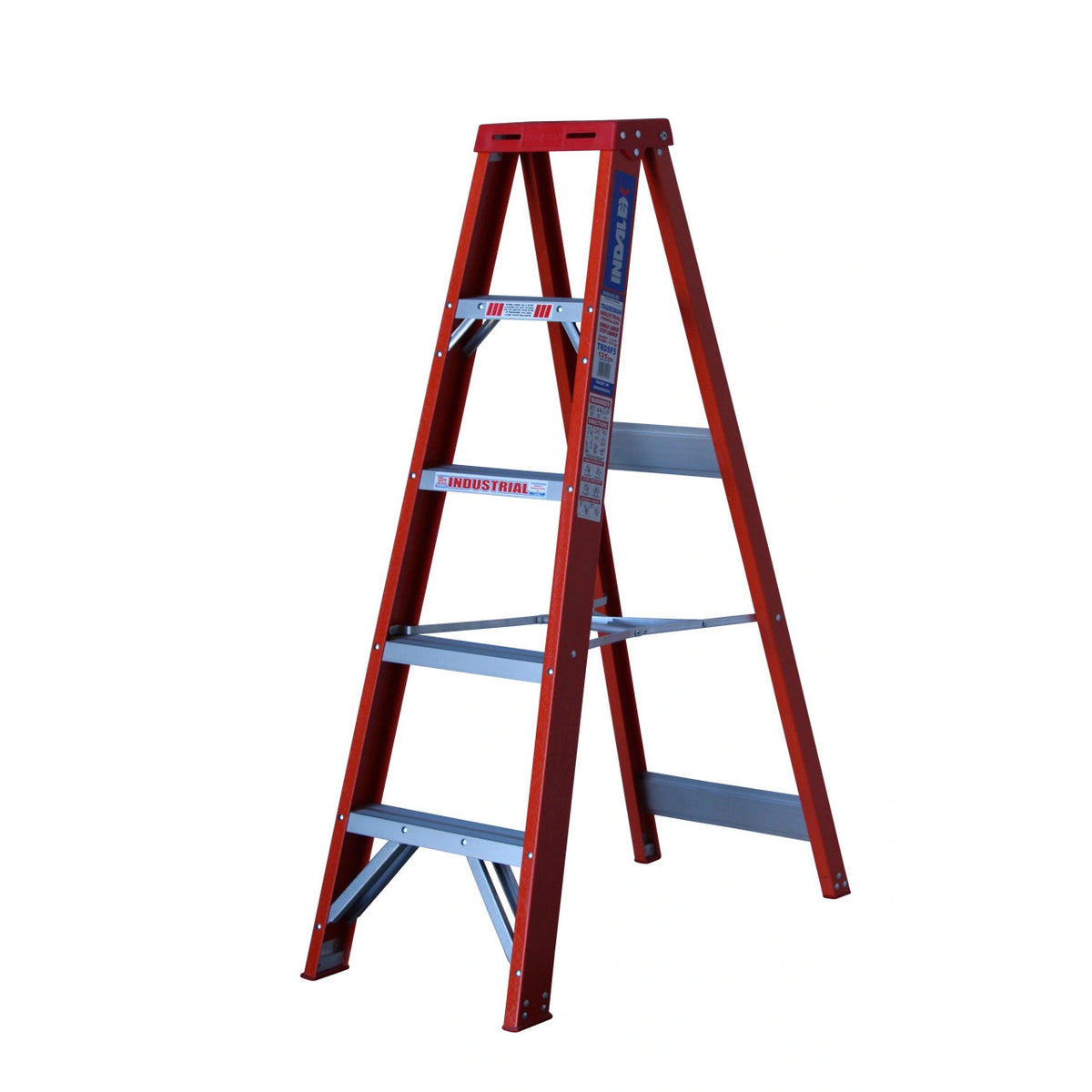 1.5m Fibreglass Step Ladder | Electrical Trade Work | Indalex, view 4
