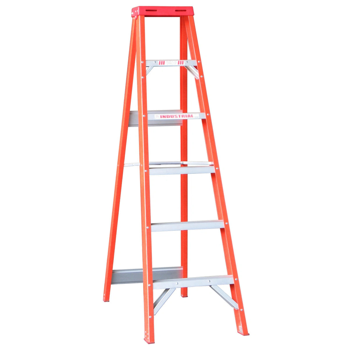 1.8m Fibreglass Step Ladder | Electrical Trade Work | Indalex