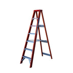 2.1m Fibreglass Step Ladder | Electrical Trade Work | Indalex, view 4
