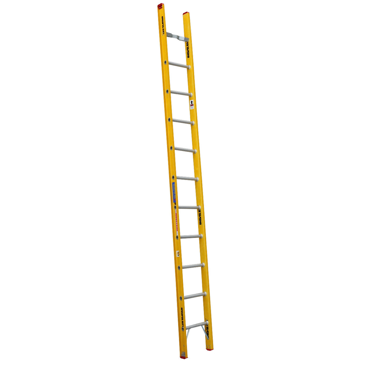 3.7m Fibreglass Single Ladder | Electrical Work | Indalex