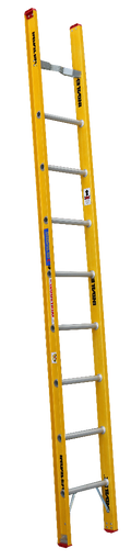 4.3m Fibreglass Single Ladder | Electrical Work | Indalex