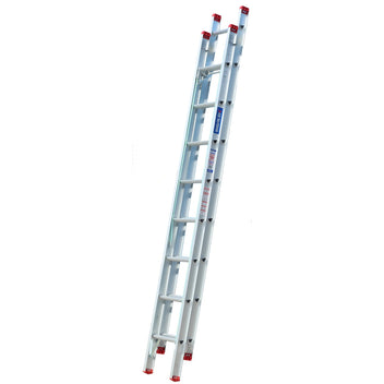 4.7m Aluminium Extension Ladder | Trade Site Access | Indalex