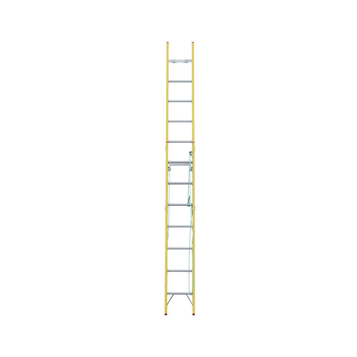 4.3m Fibreglass Extension Ladder | Electrical Work | Indalex, view 3