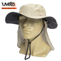 Tasman Wide Brim Hat with Neck Flap | Vision Safe