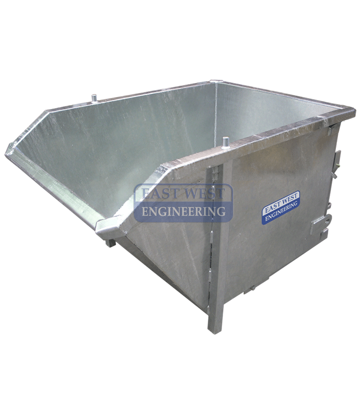 Up to 1.5 cu.m Capacity Tipping Bin | Industrial Waste | East West Engineering