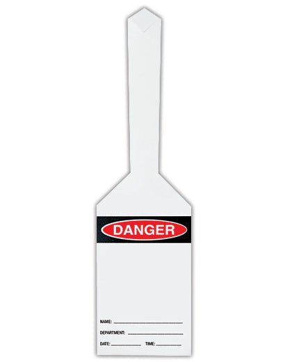 170x80mm Danger Tag Blanks | Industrial Lockout | Uniform Safety Signs