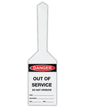 170x80mm Self Locking Danger Tags | Plant Maintenance | Uniform Safety Signs