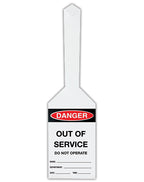 170x80mm Self Locking Danger Tags | Plant Maintenance | Uniform Safety Signs