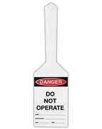 170x80mm Danger Do Not Operate Tags | Industrial Lockout | Uniform Safety Signs