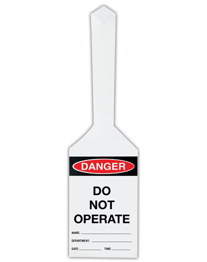 Danger Do Not Operate Safety Sign - Pkt 100 | Uniform Safety Signs