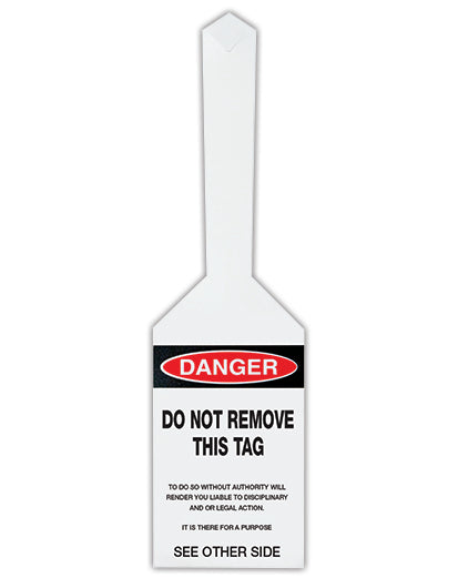 Danger Do Not Operate Safety Sign - Pkt 100 | Uniform Safety Signs, view 2