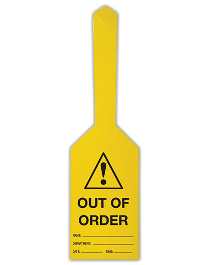 Out Of Order Caution Tags | Plant Maintenance | Uniform Safety Signs