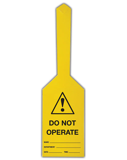Self Locking Unsafe Tags | Industrial Lockout | Uniform Safety Signs