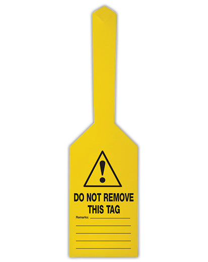 Self Locking Unsafe Tags | Industrial Lockout | Uniform Safety Signs, view 2