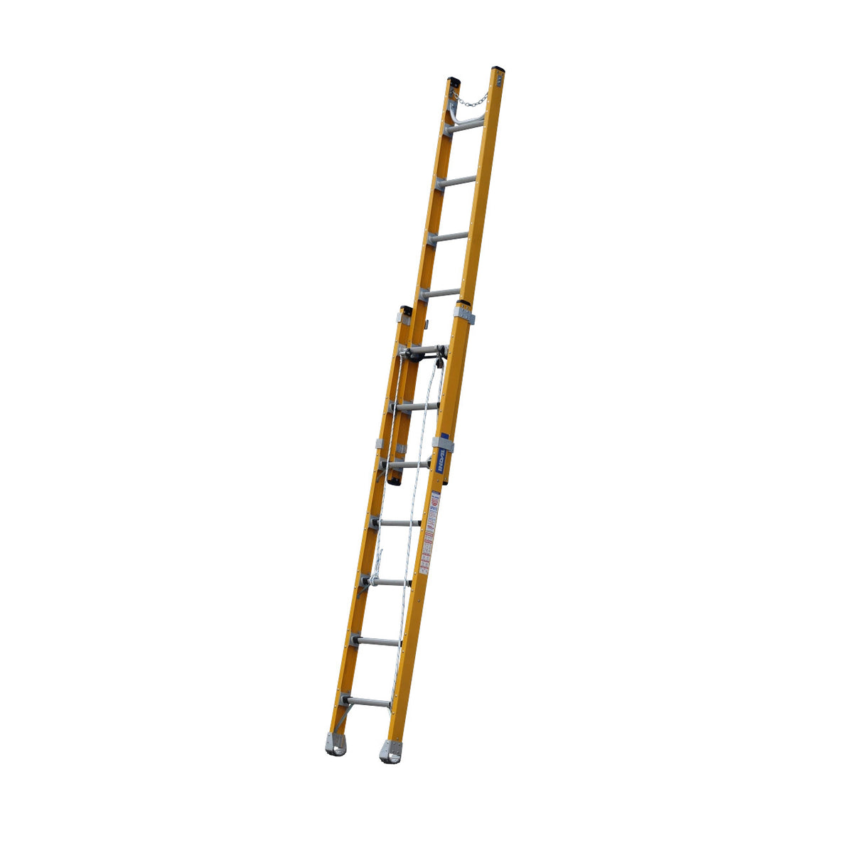 2.7m 150kg Rating Fibreglass Extension Ladder | Indalex