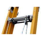 2.7m 150kg Rating Fibreglass Extension Ladder | Indalex, view 3