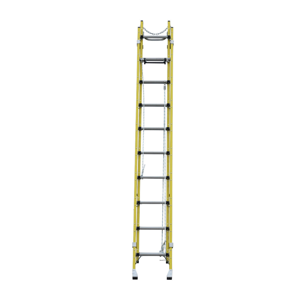 5.2m Fibreglass Extension Ladder | Electrical Work | Indalex