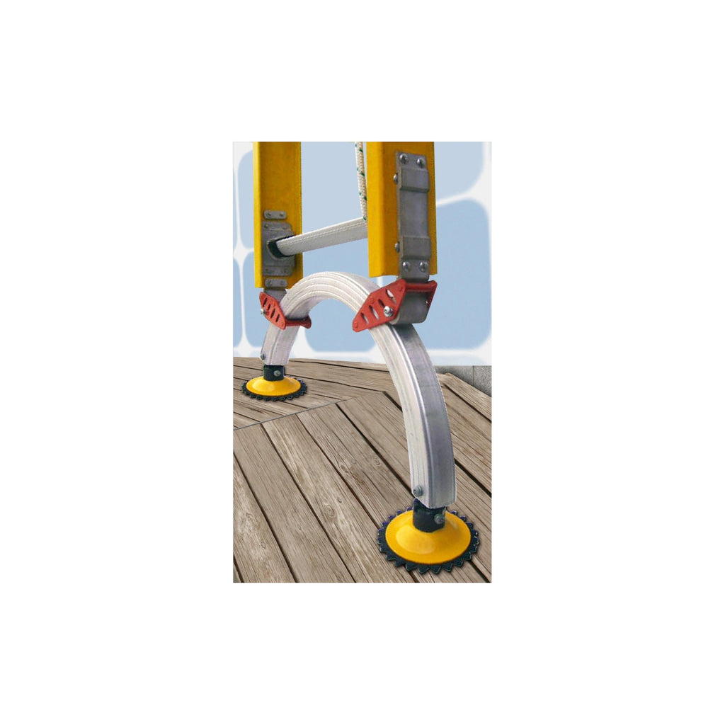 3.9m 150kg Rating Fibreglass Extension Ladder | Indalex, view 4