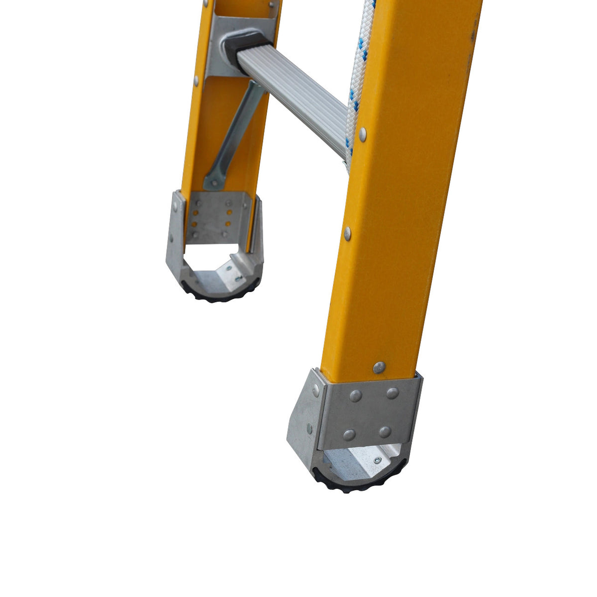 5.2m 150kg Rating Fibreglass Extension Ladder | Indalex, view 2