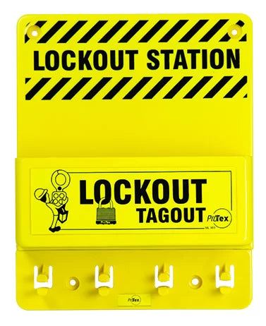 150x250mm Equipment Lockout Station | Small Workshops | Uniform Safety Signs