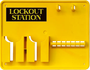 390x290mm Empty Lockout Station | Industrial Workshops | Uniform Safety Signs