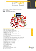 Electrical and Valve Combo Kit | Industrial Maintenance | Uniform Safety Signs, view 2