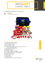 Cylinder & Pneumatic Lockout Kit | Industrial Maintenance | Uniform Safety Signs, view 2