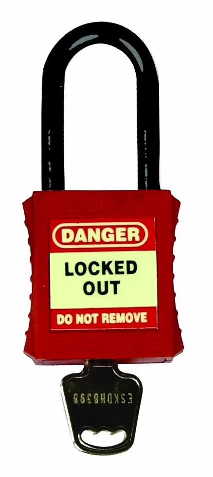 42mm Non-Conductive Shackle Lock | Electrical Isolation | Uniform Safety Signs