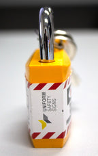 25mm Economy Safety Padlock | Site Lockout | Uniform Safety Signs, view 3