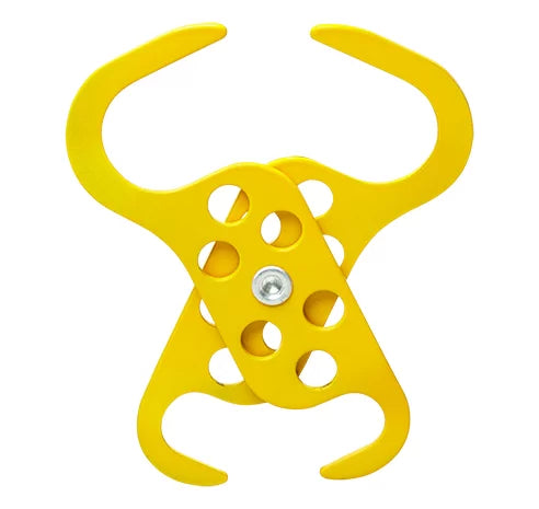 Yellow Double Ended Lockout Hasp | Industrial Maintenance | Uniform Safety Signs
