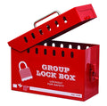 12 Lock Group Lock Box | Industrial Site Safety | Uniform Safety Signs