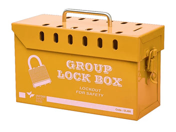 12 Hole Group Lock Box | Industrial Site Safety | Uniform Safety Signs