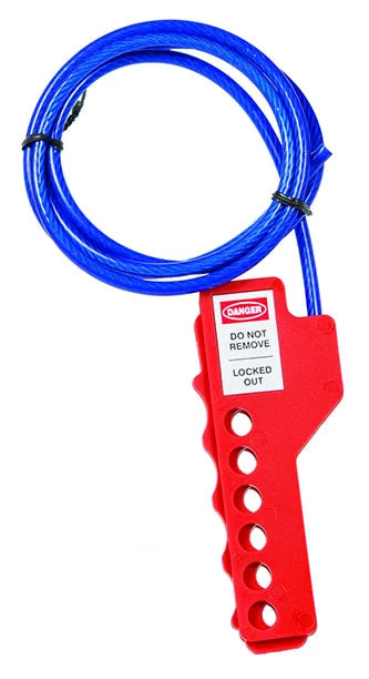 1 Metre Adjustable Cable Lockout | Industrial Sites | Uniform Safety Signs