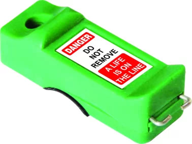 Pin-In Slider Circuit Breaker Lockout | Electrical Panels | Uniform Safety Signs