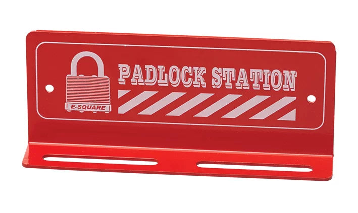 12 Padlock Wall Station | Industrial Energy Isolation | Uniform Safety Signs