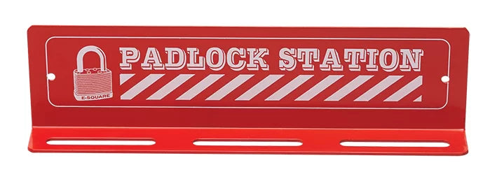 24 Padlock Wall Station | Industrial Site Safety | Uniform Safety Signs