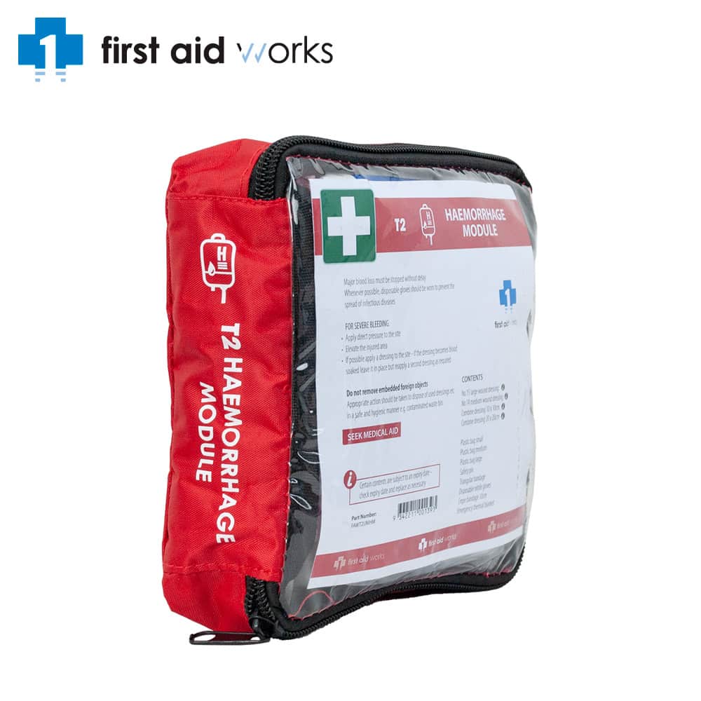 T2 Haemorrhage Replacement Module for First Aid Kits | Vision Safe, view 2