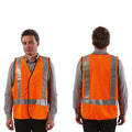 Fluro Safety H Back Taped Vest - view 1