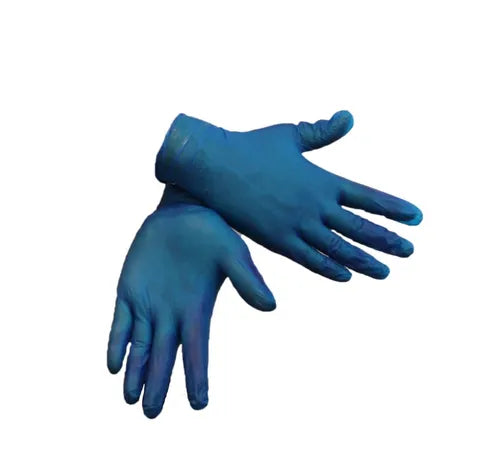 Medium Blue Powder-Free Vinyl Gloves | Food Handling | ATS Global
