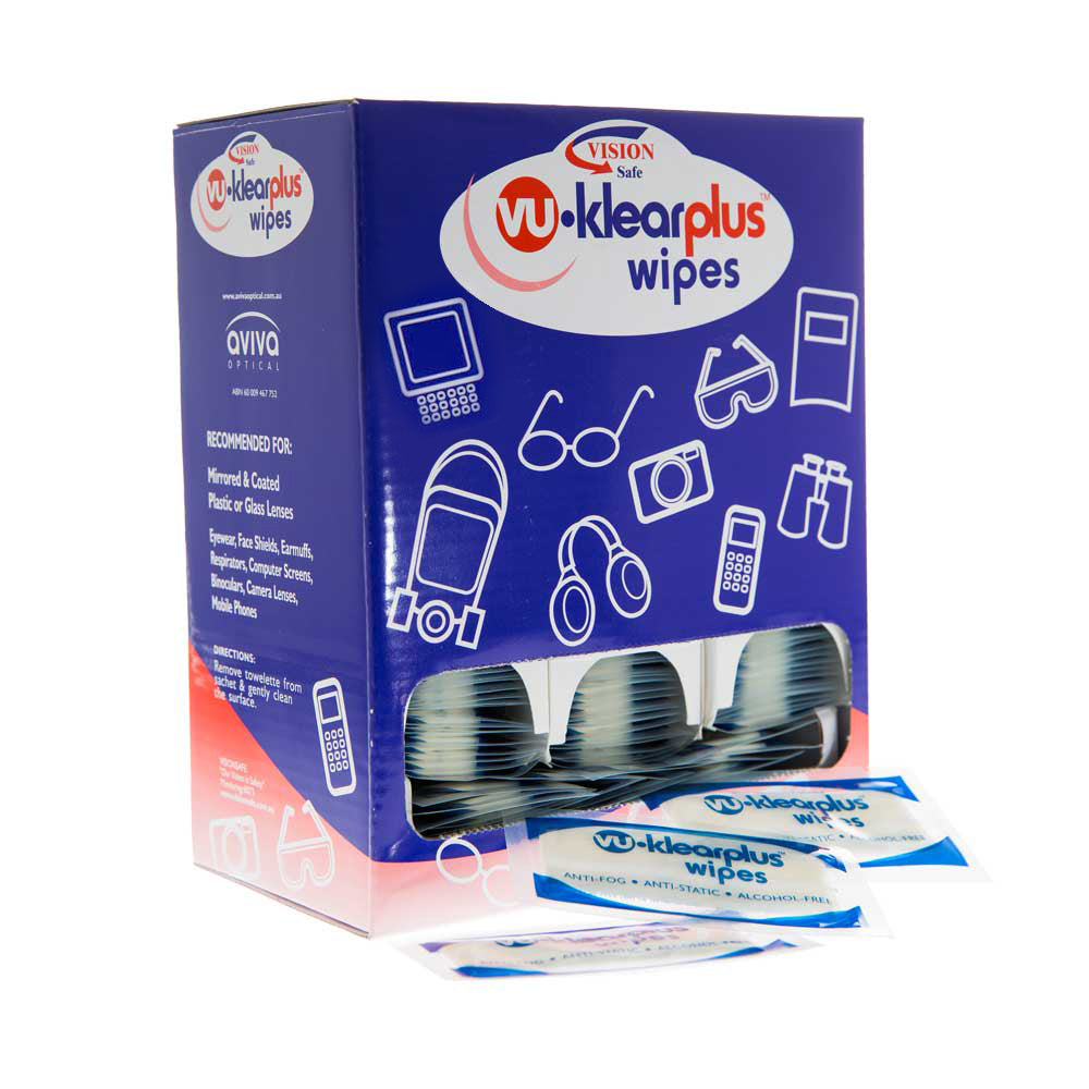 VU-Klear Plus Lens Wipes - 300 Pack | Vision Safe, view 2