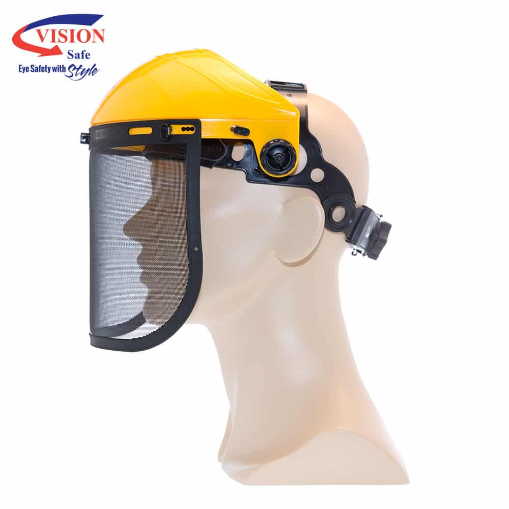 Vision Shield Mesh Visor and Brow Guard | Vision Safe, view 2