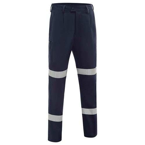 Cotton Drill Work Pants with Biomotion Tape