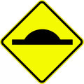 750x750mm Speed Hump Sign | Road & Traffic Safety | Uniform Safety Signs
