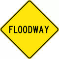 Floodway Warning Sign | Road and Traffic Management | Uniform Safety Signs