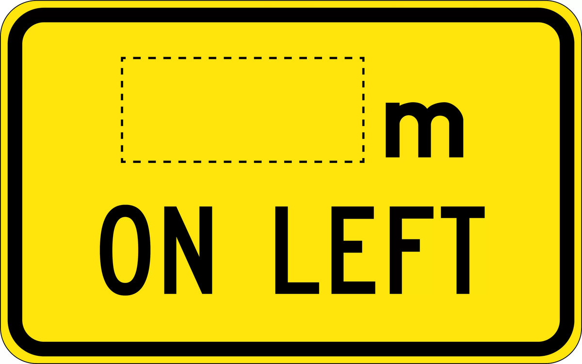 950x600mm Aluminium Directional Sign | Roadworks | Uniform Safety Signs